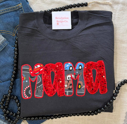 Bubble letter t shirt