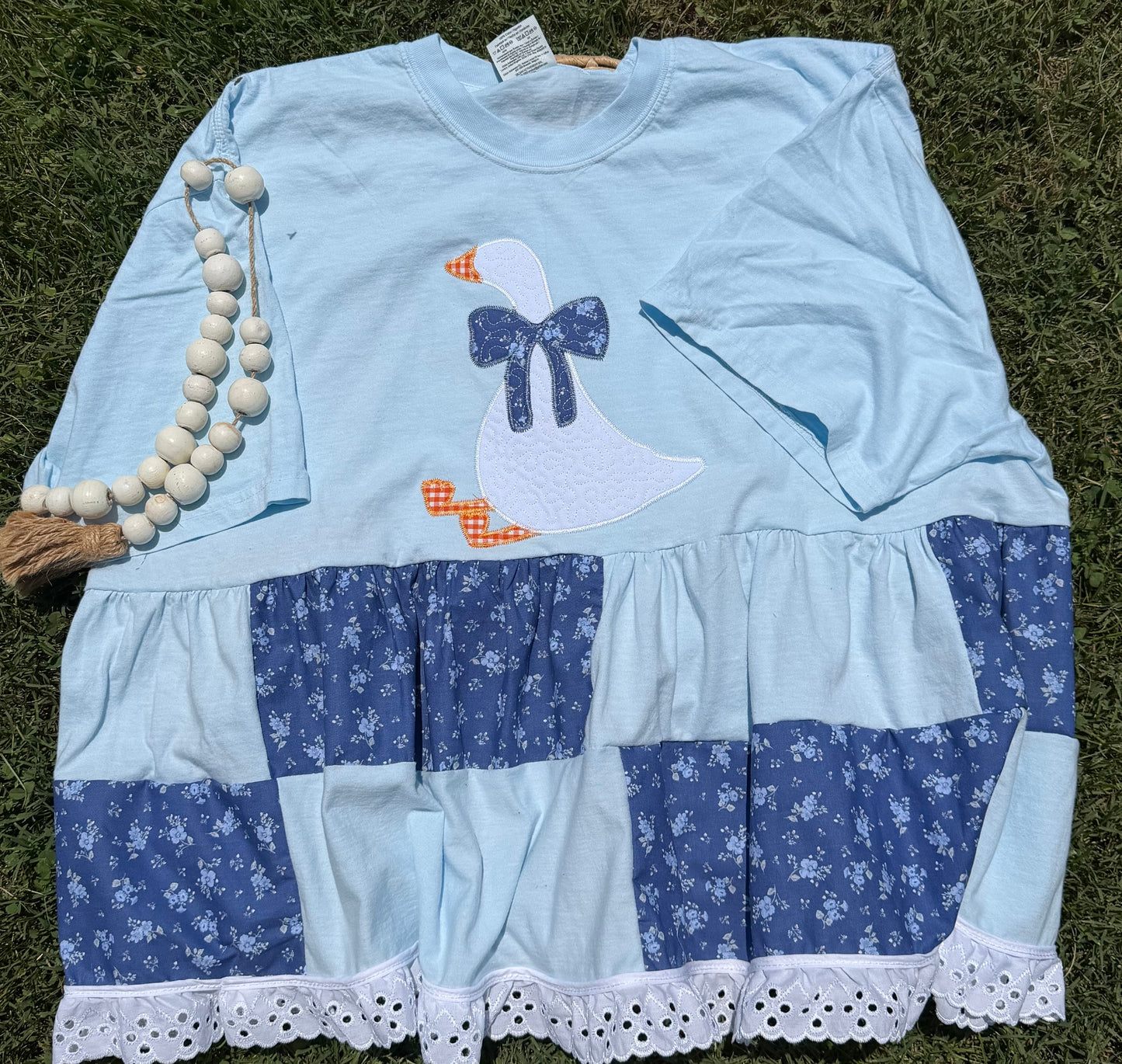 Goose Quilted Top