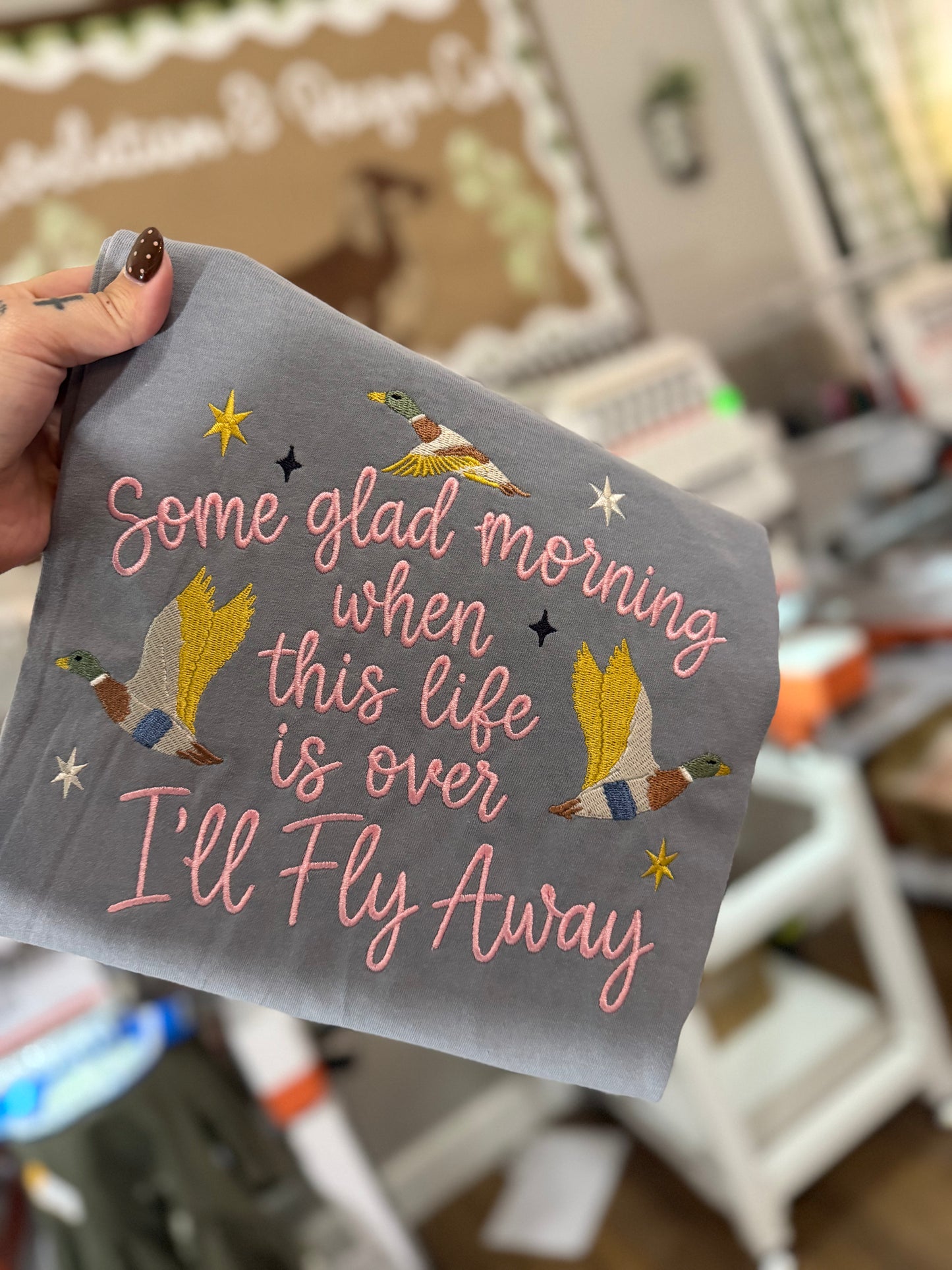 Some Glad Morning, I’ll Fly Away
