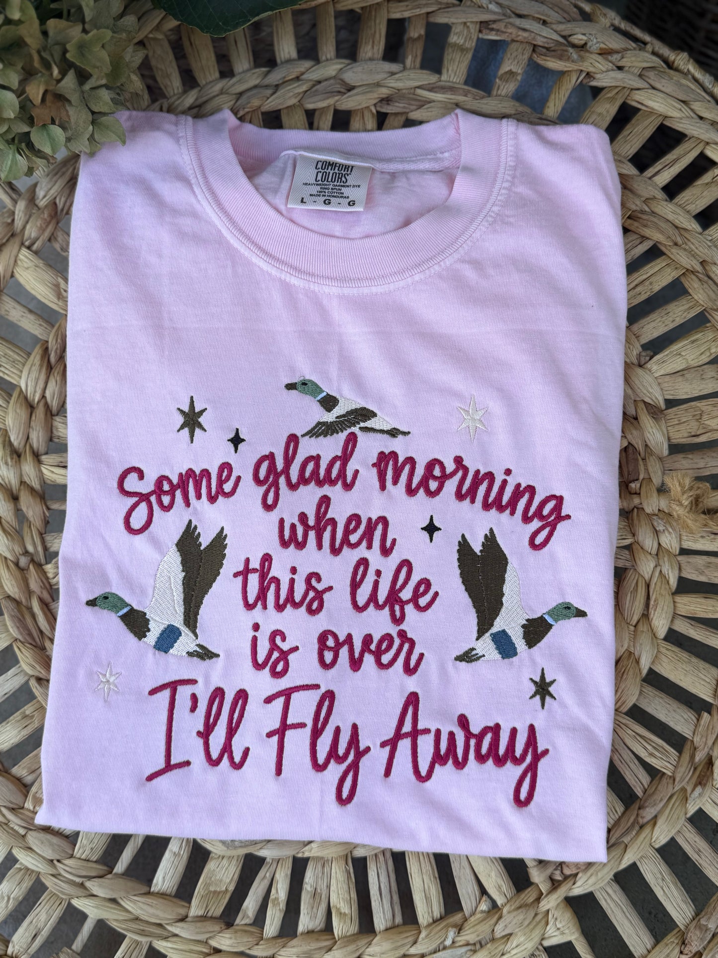 I’ll fly away