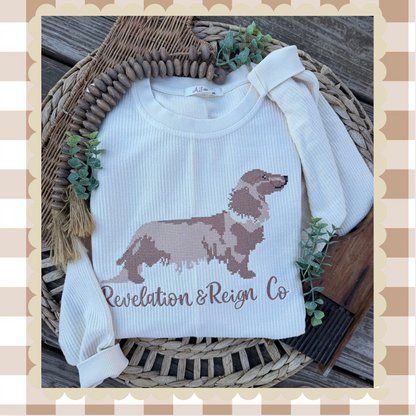 Cross-Stitch Dashhound
