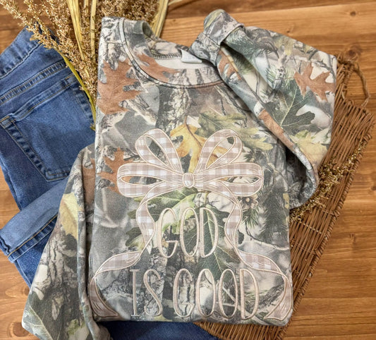 God Is Good Vintage Camo