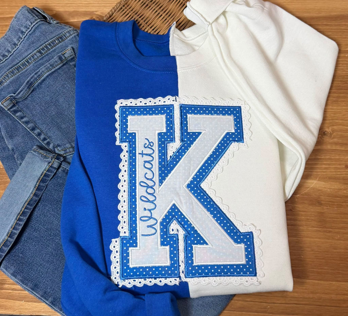 State Double Color crewneck