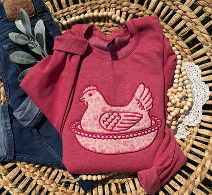 Hen On The Nest
